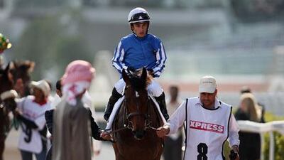 Jockey Silvestre De Sousa, aboard Factory Time at Meydan Racecourse in Dubai recently, has ridden nine winners, mostly trained by Saeed bin Suroor, from 50 rides so far.