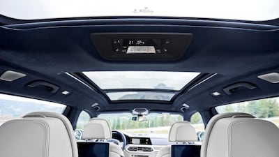 Inside the cabin from the back.