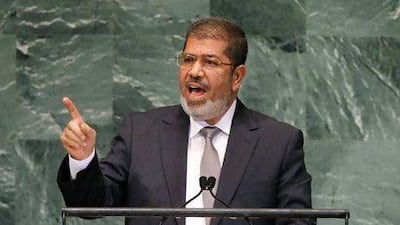 Mr Morsi posted on his official Twitter account: "Today is the start for truly avenging the blood of the martyrs with which we have been entrusted."