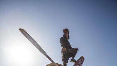 Free-runner Abudi Alsogoff. Courtesy Red Bull