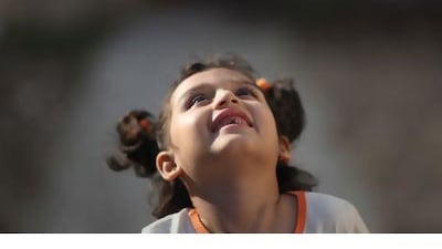 Mayra Farooq, aged 5, is one of eight children picked by Friends of Cancer Patients charity group to receive gifts they would otherwise not be able to afford.