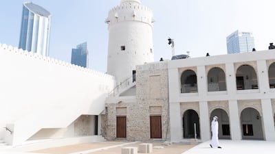 Qasr Al Hosn is the ancestral home of the Al Nahyan family in Abu Dhabi. Reem Mohammed / The National