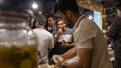 Life in Karama still carries on despite the tensions