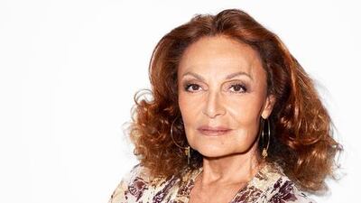 Belgium-born designer Diane von Furstenberg. Terry Richardson / DVF Archive
