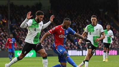 Only one goal all season from Ghanian attacker and offered no goal threat here, although cannot fault workrate. One decent ball across six-yard box set up Lerma’s first-half chance. Sent off in second half for two bookings and Liverpool scored less than two minutes later. AFP