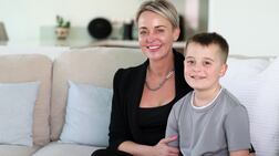 Tara Rose Kidd is a hairdressing entrepreneur with salons on Dubai and Abu Dhabi, who rents a 3 bedroom seafront apartment in Al Bandar, Abu Dhabi that overlooks Yas Island, with her husband their son Sonny aged 8. Chris Whiteoak / The National