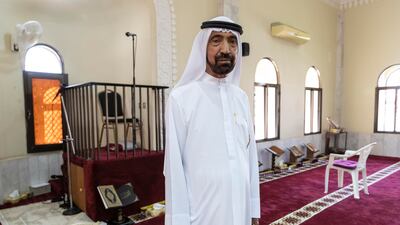 Ali Al Shaali, now 71 and retired, donated about Dh600,000 ($163,370) to the construction of the mosque after the municipality allocated land in the early 1980s