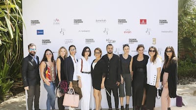 The designers showcasing at Fashion Forward Dubai this season. Sarah Dea / The National