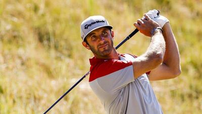 Dustin Johnson will head out in the final pairing with Jason Day at 2am UAE time. Erik S Lesser / EPA / June 20, 2015