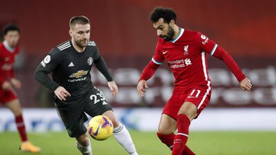 Left-back: Luke Shaw (Manchester United) – Kept Mohamed Salah unusually quiet and produced one of his finest displays for United in the draw at Anfield. EPA