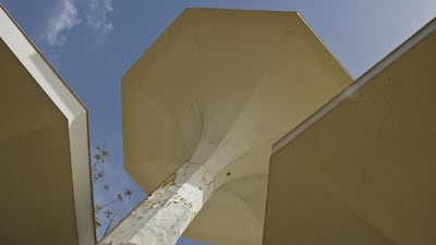 The unique entrance to Dubai Zoo in Jumeirah. The facility closed in 2017. Ana Bianca Marin for The National