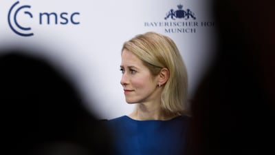 EU foreign policy chief Kaja Kallas spoke of the urgent need to reclaim European agency. Getty Images