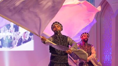 The performance incorporated seven odes expressing love for the Prophet Mohammed, alongside spiritual dances and visual effects.