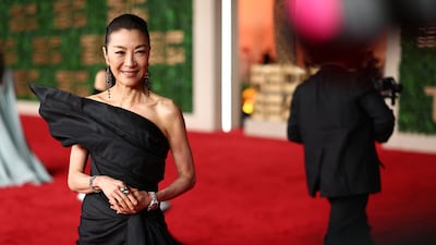 JEDDAH, SAUDI ARABIA - DECEMBER 05: Michelle Yeoh attends the Opening Ceremony at the Red Sea International Film Festival 2024 on December 05, 2024 in Jeddah, Saudi Arabia. (Photo by Tim P. Whitby / Getty Images for The Red Sea International Film Festival)