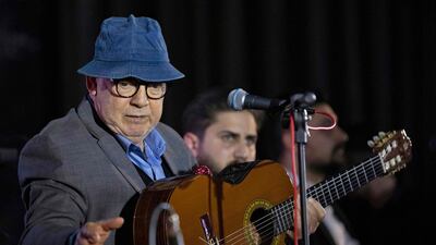 Al Madfai is renowned for combining western guitar stylings with traditional Iraqi music