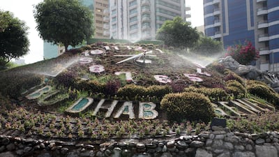 The Abu Dhabi Geneva Flower Clock in 2010. Sammy Dallal / The National