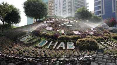 Abu Dhabi Geneva Flower Clock. Sammy Dallal / The National