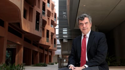 Dr Bruce Ferguson, head of the innovation Centre at the Masdar Institute for Science and Technology in Abu Dhabi. Christopher Pike / The National