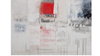 Mysterious Mirror by Nikola Zigon is part of the Art With No Boundaries show. Courtesy Art Couture