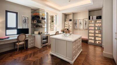 A second walk-in-closet. Courtesy Luxhabitat Sotheby's International Realty