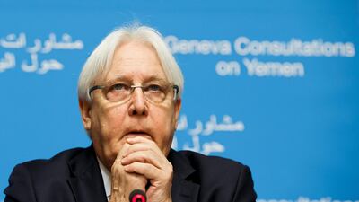 UN special envoy Martin Griffiths admitted he spent days "scurrying" around his hotel in a bid to persuade Houthis to join peace talks in Geneva. Salvatore di Nolfi / EPA