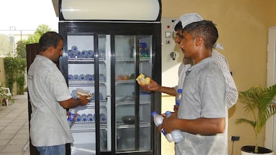 A reader praises Dubai's "community fridge". Jeffrey E Biteng / The National