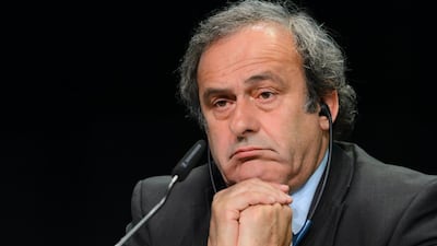 Lawyer for Uefa President Michel Platini wants all charges dropped. FABRICE COFFRINI / AFP