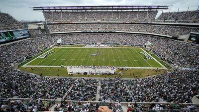 The Lincoln Financial Field in Philadelphia. AP