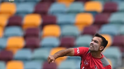 UAE captain Mohammed Tauqir is part of the United Real Group Emirati Warriors team. Indranil Mukherjee / AFP