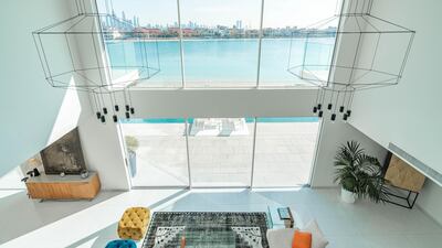 The first-floor overlook takes in all of the best downstairs views