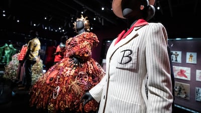 Movie costumes on display. EPA