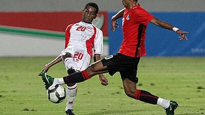 The UAE Olympic team were comfortable winners at Khalifa bin Zayed Stadium.