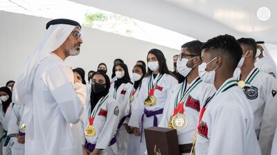 He praised the athletes’ achievements and commended the success of the UAE Jiu-Jitsu Federation in helping position Abu Dhabi as a global hub for the martial art
