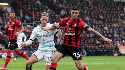 Marcos Senesi – 6. Did well during an even first half but his performance level dropped towards the end of the game as Chelsea twice scored late on. PA