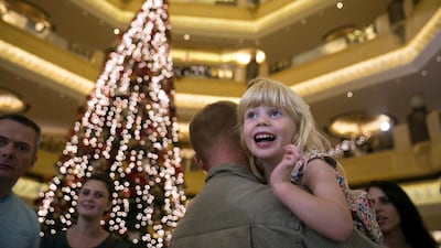 For a country without a historic Christian minority, the UAE deserves more recognition of its welcoming attitude towards events like Christmas. Photo: Silvia Razgova / The National
