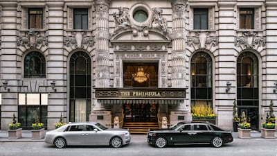 The Peninsula New York occupies 700 Fifth Avenue, a beaux-arts building that dates back to the early 20th century. Photo: Peninsula Hotels