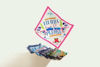 Pocket squares from Eton's spring/summer 2020 collection