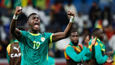 Senegal's Moussa Niakhate after the win over Egypt. AFP
