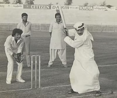 Emirati entrepreneur Abdulrahman Bukhatir was a key figure in the rise of cricket in the UAE. Photo: Dr Safa Bukhatir