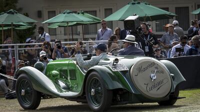 A 1932 Maserati V4 Zagato Spider. Bloomberg