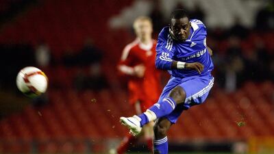 Gael Kakuta, in action during the 2009 FA Youth Cup, struggled to fulfil his early promise at Chelsea. Getty Images