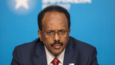 Somali President Abdullahi Mohamed visited Riyadh less than a fortnight after his inauguration last year for his first official trip. Jack Hill / WPA Pool, Getty Images