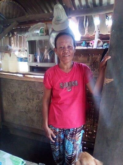 Lalaine Vistal says her daugher has not been able to send money home to the Philippines since March. Courtesy: Lebeth Junaid