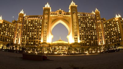 The Atlantis Hotel on the Palm Jumeirah in Dubai. Jeff Topping / The National