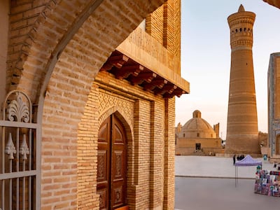 Poi-Kalan architectural complex located in the historical center of Bukhara. Photo: Maximum Exposure