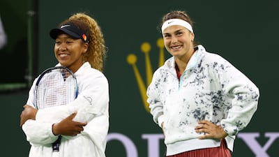 Naomi Osaka described Aryna Sabalenka as 'a player that people didn’t really want to play'. AFP