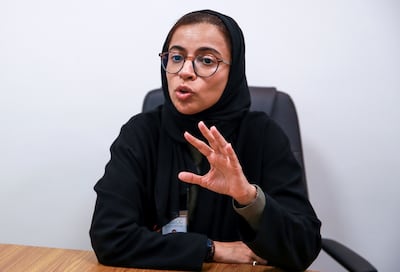 Dr Fatima Al Kaabi, director general of the Emirates Drug Establishment. Victor Besa / The National