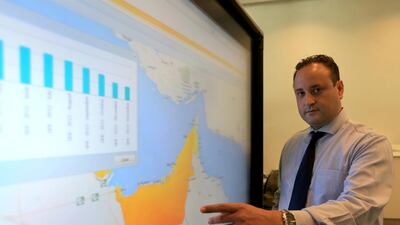 Dr Hosni Ghedira of Masdar’s renewable energy mapping and assessment division. Ravindranath K / The National