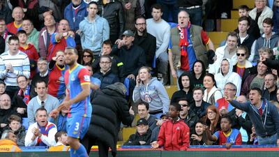 Jose Mourinho the Chelsea manager argues with a Crystal Palace ball boy during the Premier League match between Crystal Palace and Chelsea at Selhurst Park on March 29, 2014. Steve Bardens/Getty Images