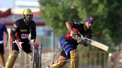 Kolkata Knight Riders' Indian contingent continued their preparations for the IPL with a training session at the Tolerance Oval on Abu Dhabi on Friday. Courtesy Kolkata Knight Riders